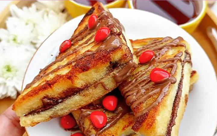 طرز تهیه ساندویچ شکلاتی