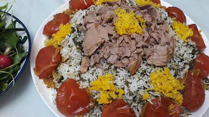 نکات و فوت و فن‌های تهیه شوید پلو با تن ماهی