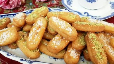 سریعترین طرز تهیه شیرینی زبانگنجشکی برای عید