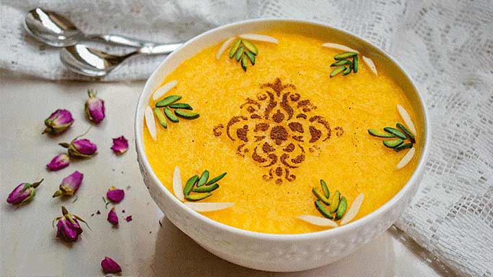 طرز تهیه شله زرد