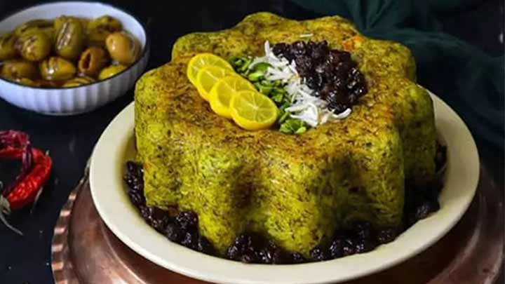 طرز تهیه ته چین شوید باقالی با مرغ طرز تهیه ته چین شوید باقالی با مرغ
