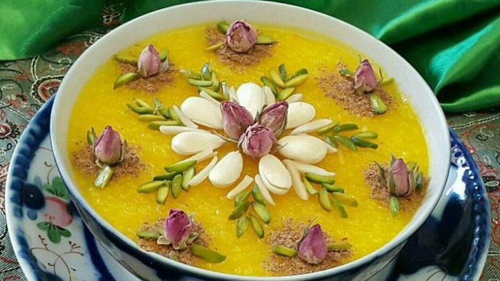 شله زرد؛ دسر سنتی با تزیینات مدرن و خلاقانه 