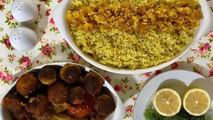 طرز تهیه زیره پلو با گوشت قلقلی و بادمجان طرز تهیه زیره پلو با گوشت قلقلی و بادمجان