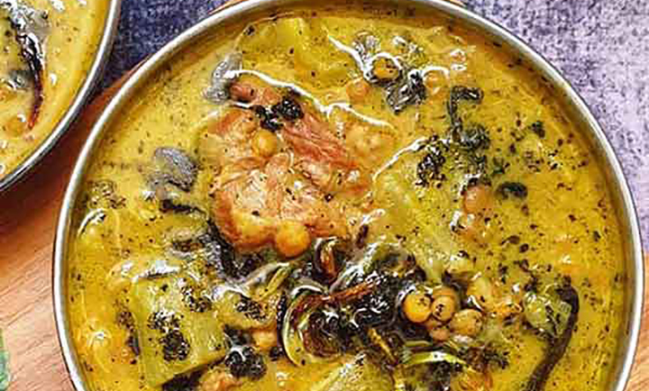 طرز تهیه آش کنگر طرز تهیه آش کنگر