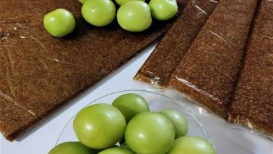 طرز تهیه لواشک گوجه سبز خانگی با طعمهای متنوع و روشهای آسان