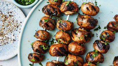 طرز تهیه قارچ کبابی؛ پیش غذای خوشمزه و طعم‌دار شده