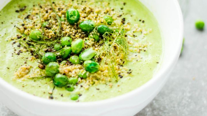 مراحل تهیه خورش نخودسبز و شوید