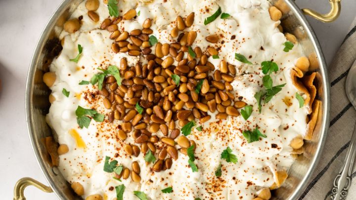 طرز تهیه فته لبنانی