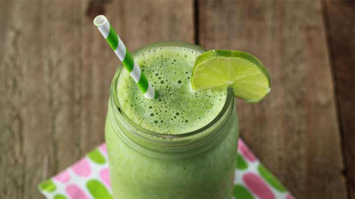 اسموتی لیموترش و کلم پیچ اسموتی لیموترش و کلم پیچ