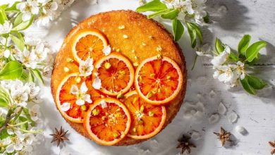 طرز تهیه کیک بهار نارنج به روش بازاری؛ خوشمزه و مجلسی