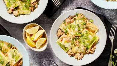 طرز تهیه راویولی سوسیس و اسفناج؛ خوشمزه و فانتزی