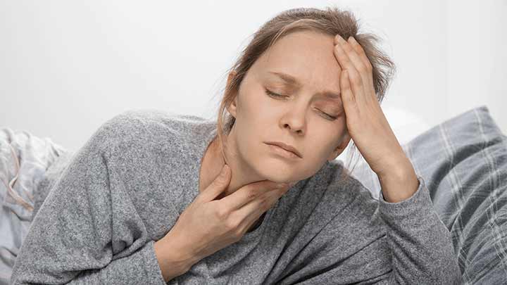 نشانههای آلرژی گلو نشانههای آلرژی گلو