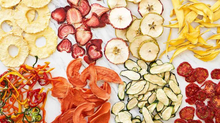 راهنمای سریع برای خشک‌کردن میوه