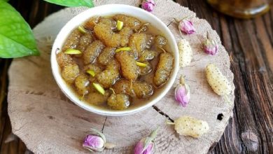 طرز تهیه مربای توت سفید به روش خانگی؛ خوشمزه و مجلسی