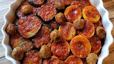 طرز تهیه خوراک کدو سبز با گوشت قلقلی؛ ساده و خوشمزه