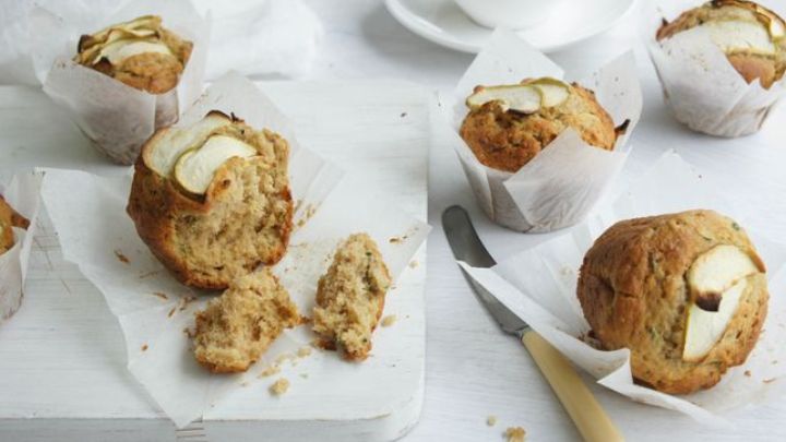 پخت مافین کدو سبز پخت مافین کدو سبز