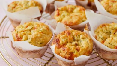 طرز تهیه مافین کدو سبز؛ خوشمزه و ساده