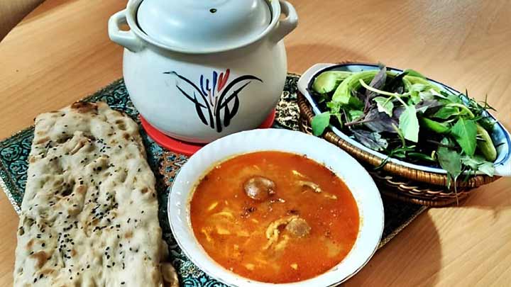 رسپی آبگوشت باقلا به روش سنتی