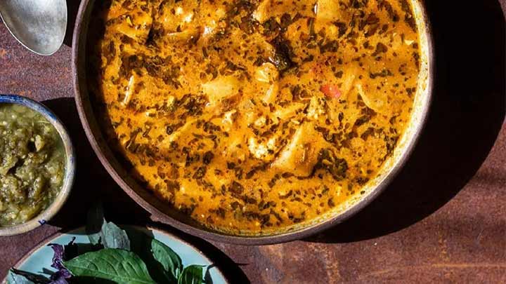 مراحل تهیه اشکنه قروت مراحل تهیه اشکنه قروت