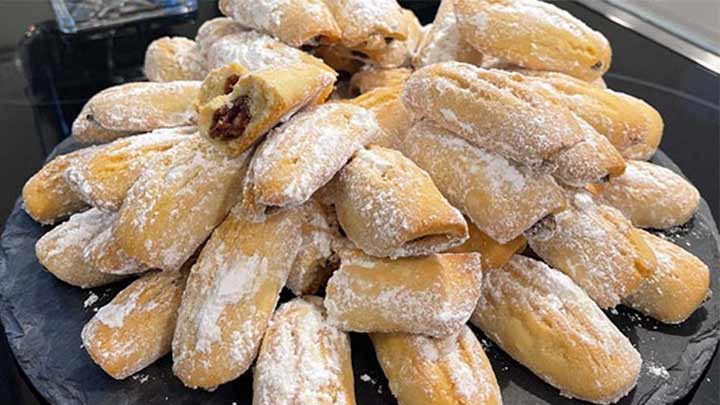 مراحل تهیه قرابیه خرمایی مراحل تهیه قرابیه خرمایی