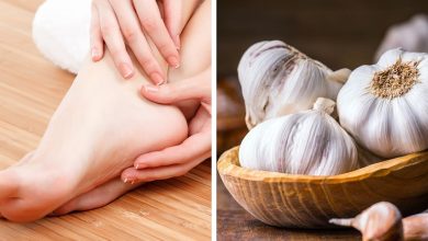 کاربرد شگفت انگیز سیر برای درمان خار پاشنه