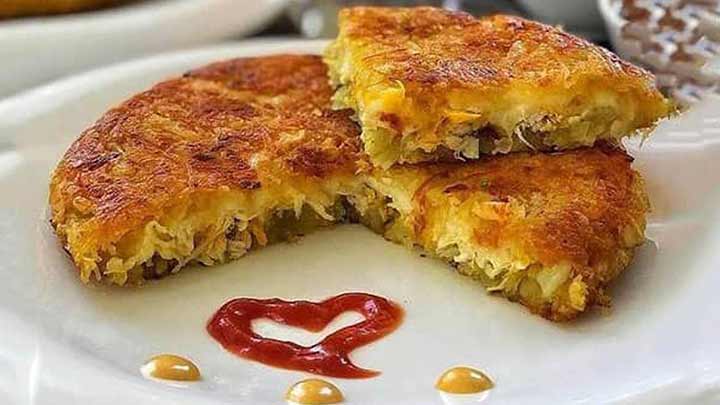 مراحل تهیه کوکو مرغ فرانسوی مراحل تهیه کوکو مرغ فرانسوی