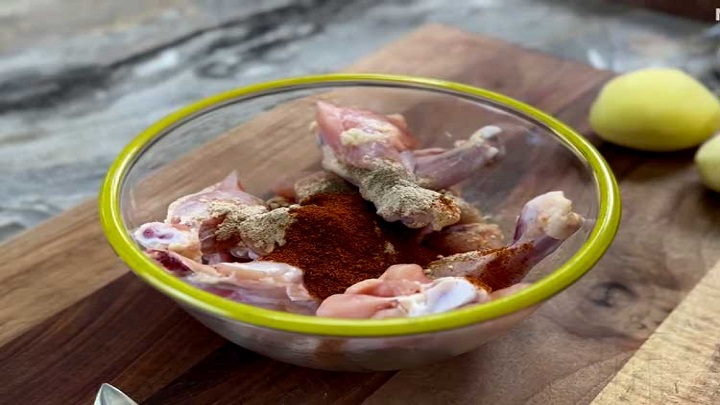 مواد لازم برای تهیه پاچینی مرغ مواد لازم برای تهیه پاچینی مرغ