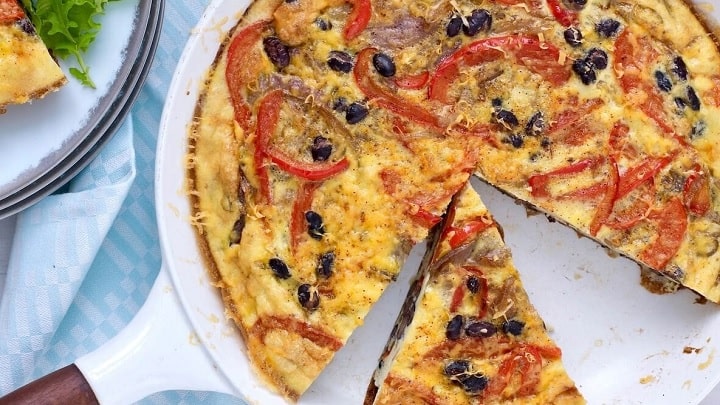 طرز تهیه فریتاتای برنج و لوبیا در فر طرز تهیه فریتاتای برنج و لوبیا در فر