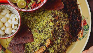 طرز تهیه سبزی پلو دامغانی به روش سنتی؛ ساده و خوشمزه