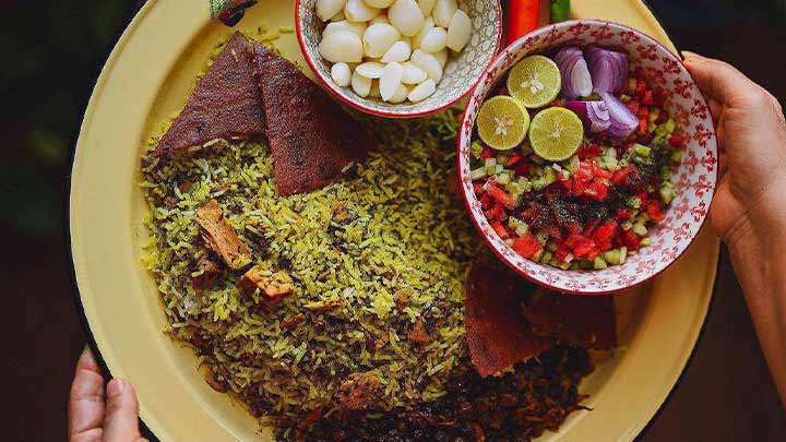 نکات و فوت و فنهای تهیه سبزی پلو دامغانی نکات و فوت و فنهای تهیه سبزی پلو دامغانی