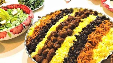 طرز تهیه ساطری پلو به روش اصیل مشهدی با نکات