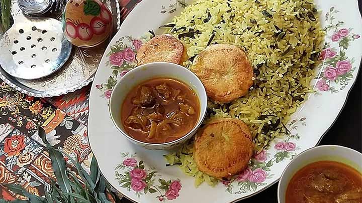 مراحل تهیه شنگ پلو با گوشت تکهای مراحل تهیه شنگ پلو با گوشت تکهای