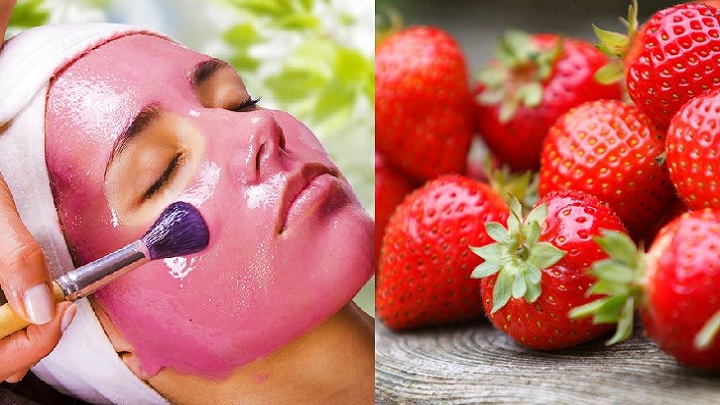 خواص توت فرنگی برای پوست