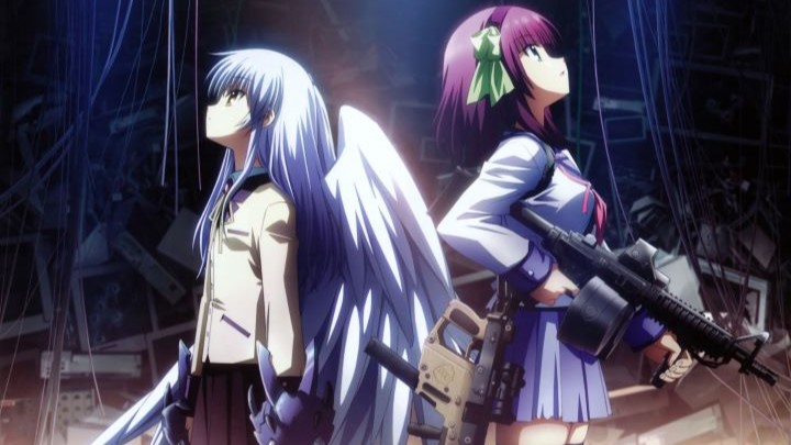 7) انیمه انجل بیتز! (Angel Beats!)