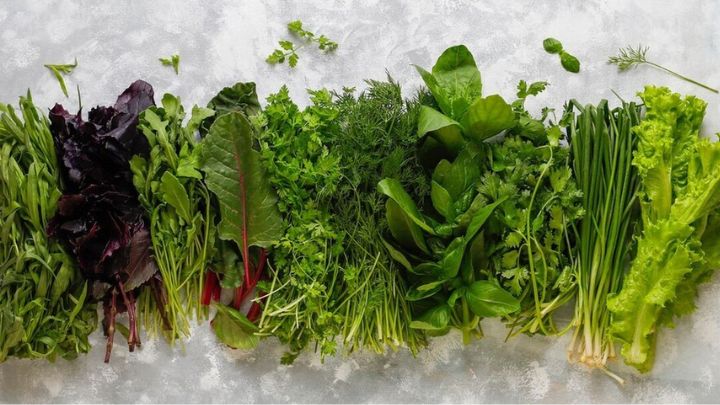 ترکیبات سبزی دلمه تهرانی