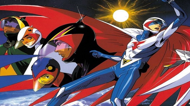 8. انیمه گاچمن (Gatchaman) 