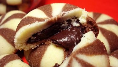 طرز تهیه بیسکویت‌ های‌بای دو رنگ در فر؛ به روش خانگی