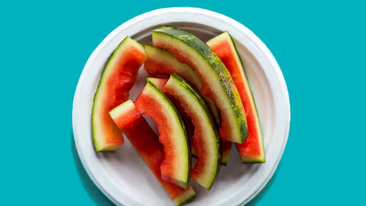 درمان جوش با پوست هندوانه درمان جوش با پوست هندوانه