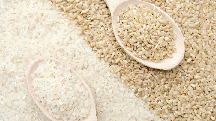 مقایسه برنج سفید با برنج قهوهای مقایسه برنج سفید با برنج قهوهای