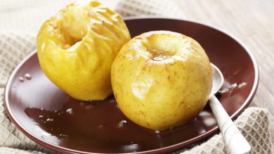 طرز تهیه سیب پخته برای درمان قطعی سرفه و سرماخوردگی