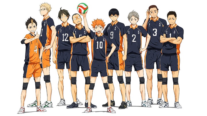 10- انیمه هایکیو (Haikyu) 
