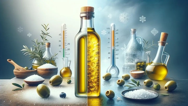 دمای انجماد روغن زیتون دمای انجماد روغن زیتون