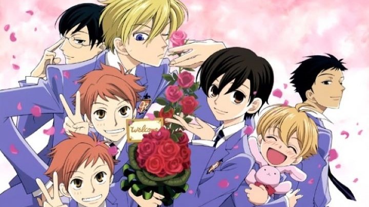 2) انیمه کلوپ مهمان‌داری دبیرستان اوران (Ouran High School Host Club)