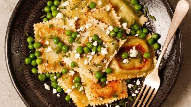 طرز تهیه راویولی نخود فرنگی