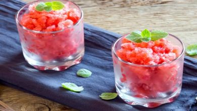 طرز تهیه گرانیتا هندوانه