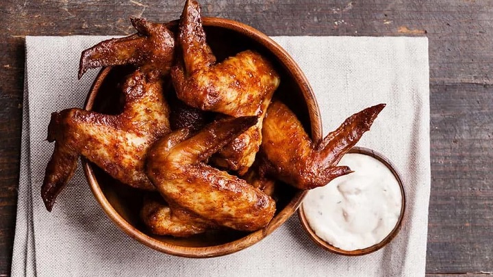 میزان کالری موجود در بال مرغ