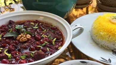 طرز تهیه خورش آلبالو با مرغ؛ خوشمزه و پرطرفدار