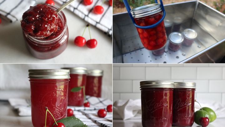 مراحل تهیه شربت گیلاس به روش سنتی مراحل تهیه شربت گیلاس به روش سنتی