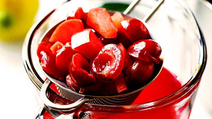 طرز تهیه شربت گیلاس فوری طرز تهیه شربت گیلاس فوری