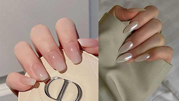 انواع دیزاین ناخن کلاسیک انواع دیزاین ناخن کلاسیک